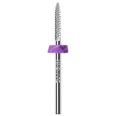 Xinshare safety under-nail cleaner bit in action for precise cuticle removal