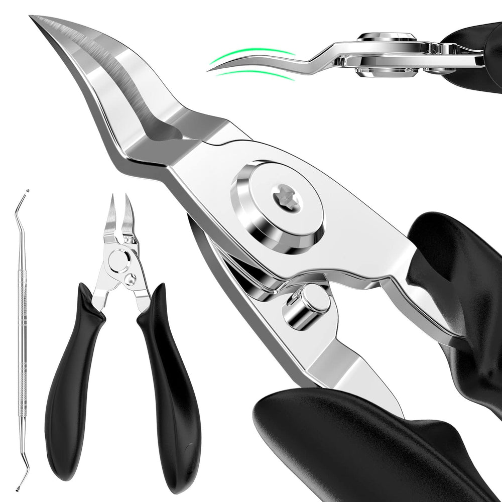 XIORRY ingrown toenail clippers with an angled curved blade for precise trimming