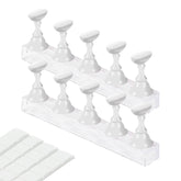 XIRON nail stand press-on display base for secure practice sessions