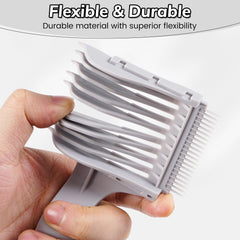 Xisilin fade comb attachment switching for quick haircut adjustments