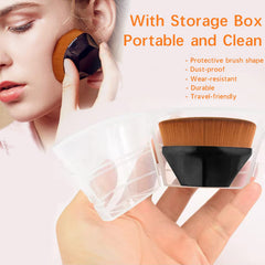 XKFLAUHM protective case keeps brushes clean and organized while traveling