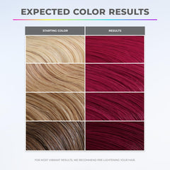 XMONDO Berry color texture swatch shows deep red-purple tones