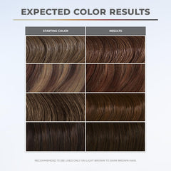 XMONDO Color 5G Golden Brown applying evenly through hair sections
