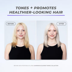 XMONDO Supernova Blonde label close-up with vegan cruelty-free branding
