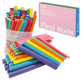 Xnicx 47-piece 7-inch flexi rod set for heatless, versatile styling