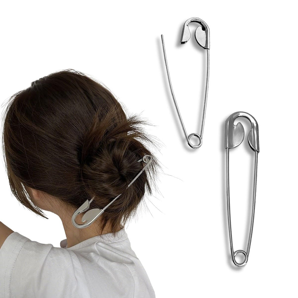 XnxnzhHo pasadores de pelo metal imperdible en plata para recogidos duraderos