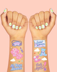 xo Fetti popcorn design tattoo playful accent for movie nights