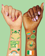 Tatuajes xo Fetti duendes irlandeses para celebraciones