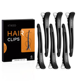 XTIIEED pinzas antideslizantes para cabello sujetan secciones sin tirones.