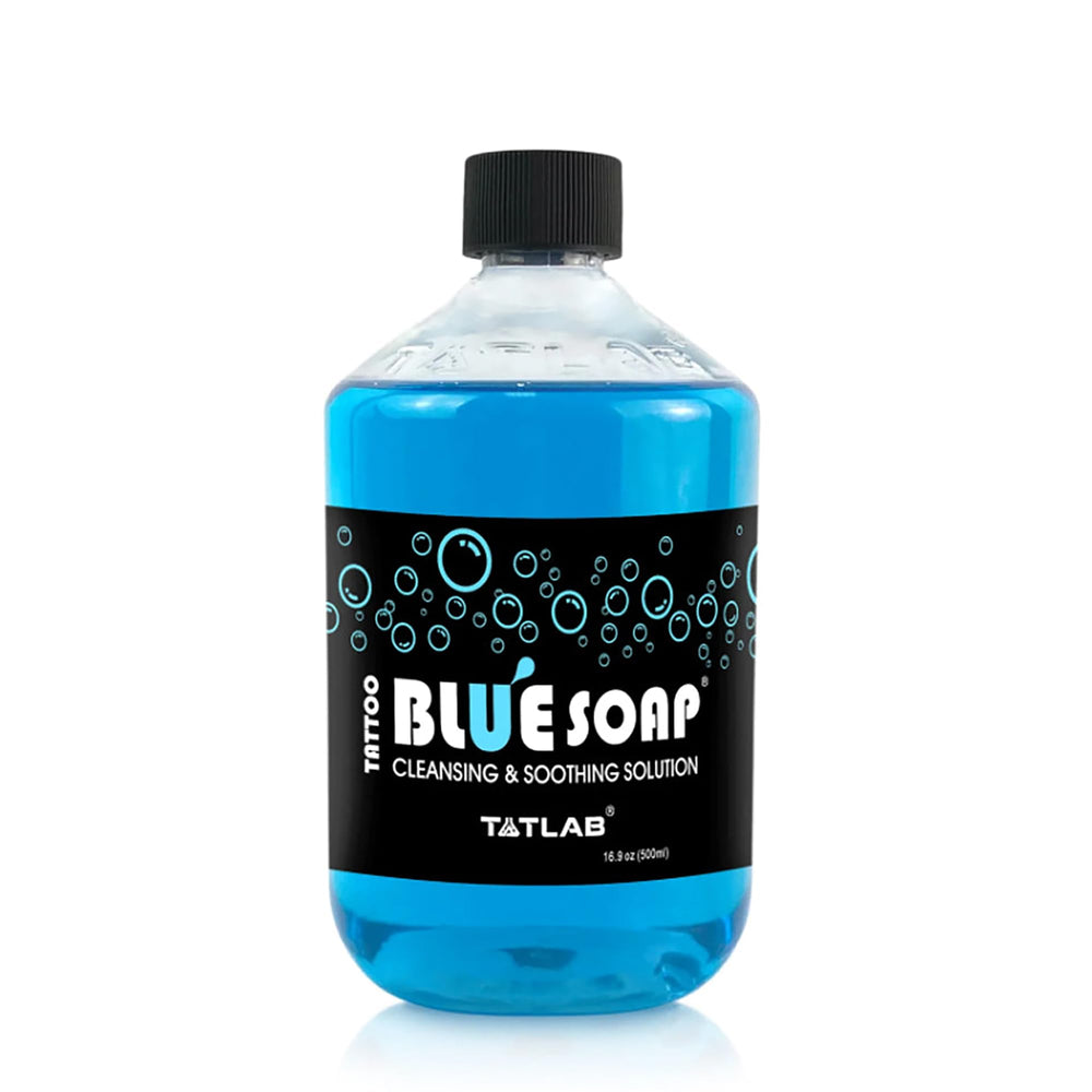 XTREME Jabón Azul para Procedimiento de Tatuaje: limpieza eficaz durante la sesión.