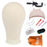 XTREND canvas head cover lightweight for easy wig styling and display.