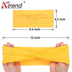 Diadema XTREND antideslizante, ideal para yoga y ejercicios sin ajustar.