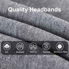 XTREND fashion headbands offer four stylish options for daily outfits.