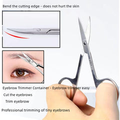 XUJINCN small scissors designed to trim eyelashes safely and neatly.