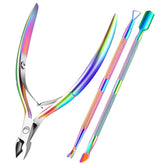 XUNXMAS cuticle trimmer for precise nail edge cleanup.