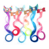 Xuxisowo unicorn hair bows clip collection in bright colors for playful styling