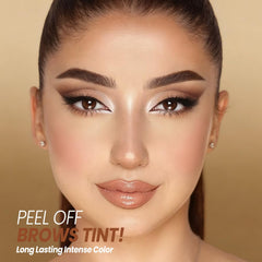 XZMeiLun Brow Tint dries to a natural look.