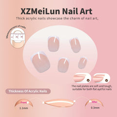 Materiales acrílicos de alta calidad de XZMeiLun para uñas duraderas