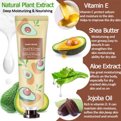 YAERZI lavender hand cream tube with calming scent and quick absorption.