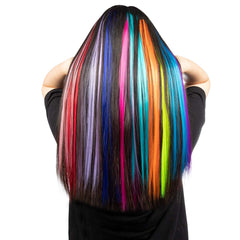 YaFex 22-inch clip-ins offer dramatic length without dyeing.