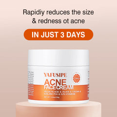 Aplicación de la crema YAFUSIPE en el dedo para uso diario.