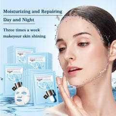 Con ingrediente hialurónico en mascarilla YAFUSIPE para hidratación diaria.