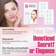 YAGUVI Cinta de elevación facial ofrece 8 horas de fijación duradera