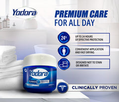 Protección de 24 horas sin aluminio con Yahve Yodora Clásico.