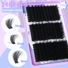 Yaiseiko dramatic D-Curl clusters highlight bold lift and matte-black finish.