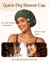 Gorra Yanibest de 33 cm para cabello grueso.