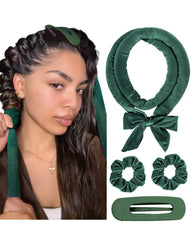 Yanibest heatless curler overview for overnight curls.