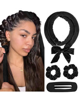 YANIBEST heatless curls overnight set creates soft waves without heat exposure.