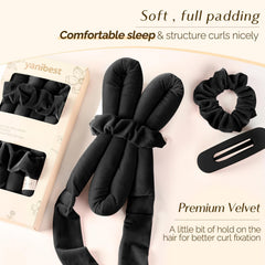 YANIBEST velvet scrunchies offer comfortable, secure styling with the kit.