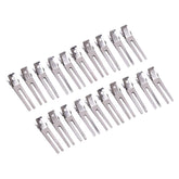 YANTAISIYU clip doble diente plata para cabello, sujeción estable para peinados