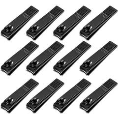 Yaomiao 12-piece nail clipper set in package, durable stainless steel finish.