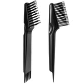 Yaomiao hair brush cleaner tool dual edge cleans brushes quickly, lifting hair and lint.