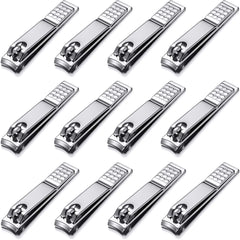 Yaomiao nail clippers set 12 pieces for fingernails and toenails, precise trimming at home.