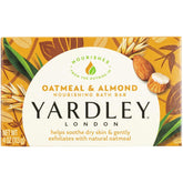 Barra hidratante Yardley London con avena y almendra para piel suave y nutrida