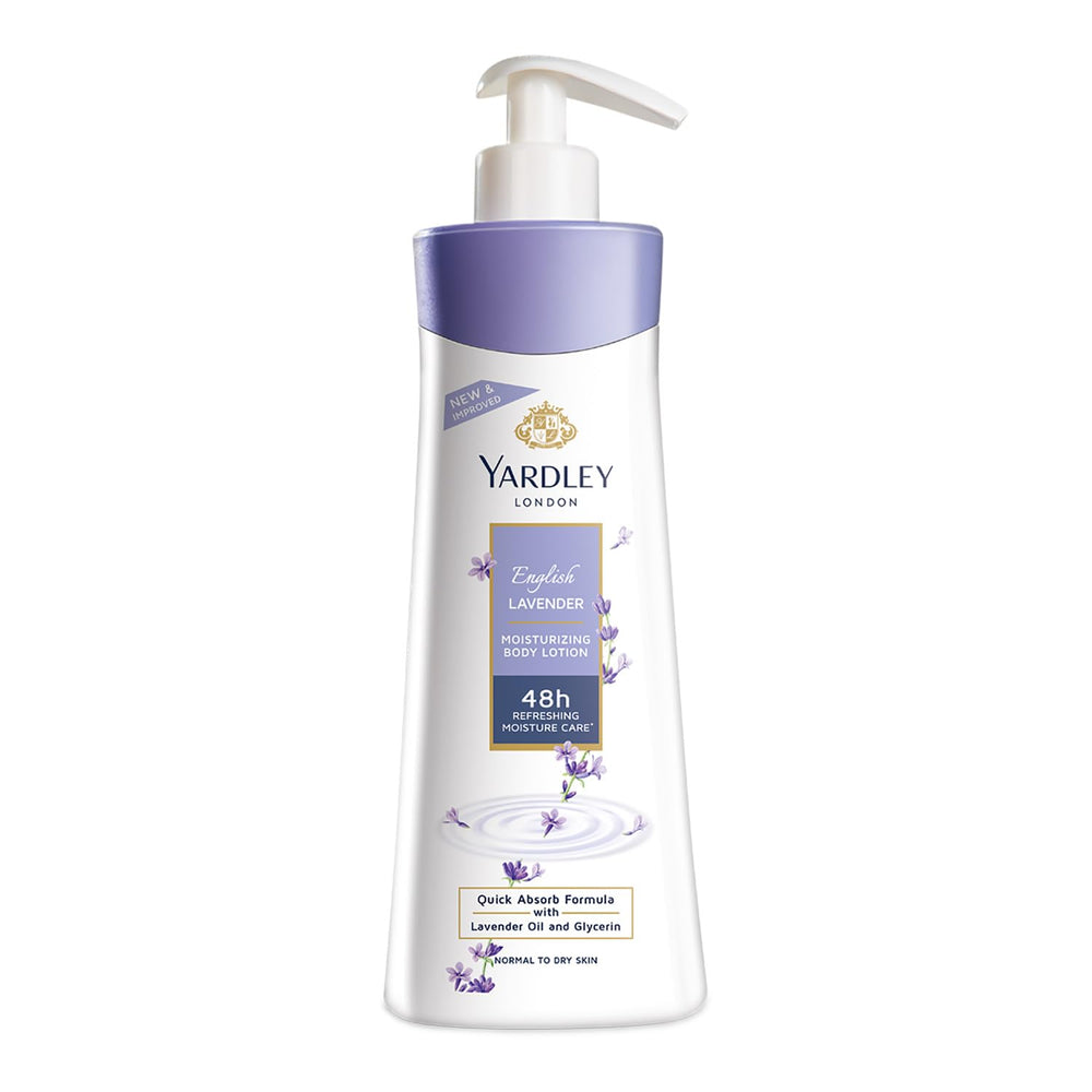 Yardley London lavanda inglesa fragancia en frasco para iniciar la rutina diaria