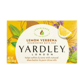 Barra de baño cremosa Yardley London Lemon Verbena para piel suave tras la ducha