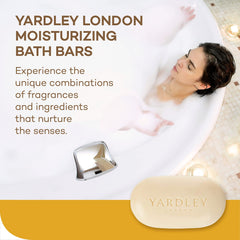 Espuma rica y suave de Yardley London Lemon Verbena para una experiencia de baño relajante