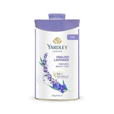 Yardley London talco lavanda: aroma fresco para piel suave tras la ducha.