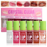 Yasovigi set de seis colores, aceite labial hidratante para labios y mejillas