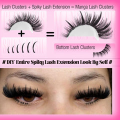 Yawamica DIY lash guide shows easy steps for beginners.