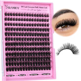 Yawamica fluffy lash clusters 10-16mm deliver wispy volume for at-home lash extensions
