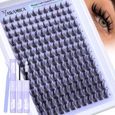 Yawamica Manga Lash Clusters Kit for quick, dramatic anime eyes.