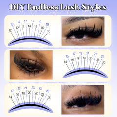 Yawamica manga look lashes to craft anime-inspired eye shapes.