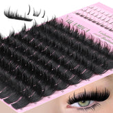 Yawamica Volume Lash Clusters upper 10-16mm for dramatic eye definition and easy DIY wear.