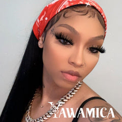 Yawamica waterproof lashes stay put through daily wear and activities.