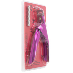Yaya Nails nail tip cutter demonstrates length measurement with magnets for steady cuts.